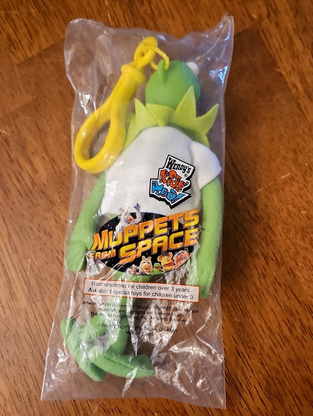 1999 Muppets From Space Kermit Wendys Toy - Picture 2 of 2